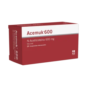 ACEMUK 600 X 20 (n-acetilcisteina)